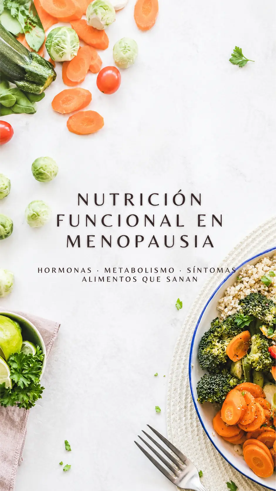 Portada de Guia de Nutricion funcional en Menopausia