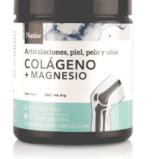Colageno + Magnesio X 250 Grs - NATIER
