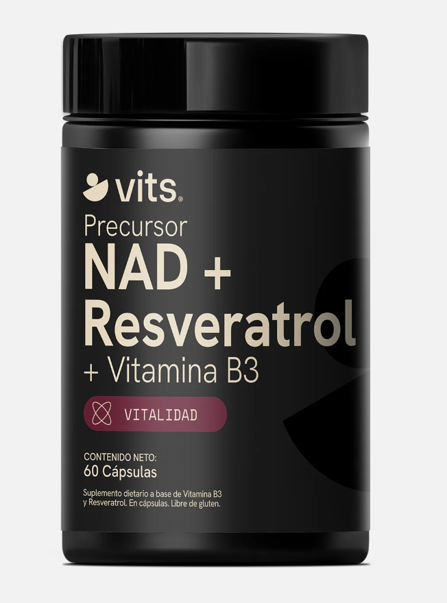 NAD + Resveratrol en Cápsulas