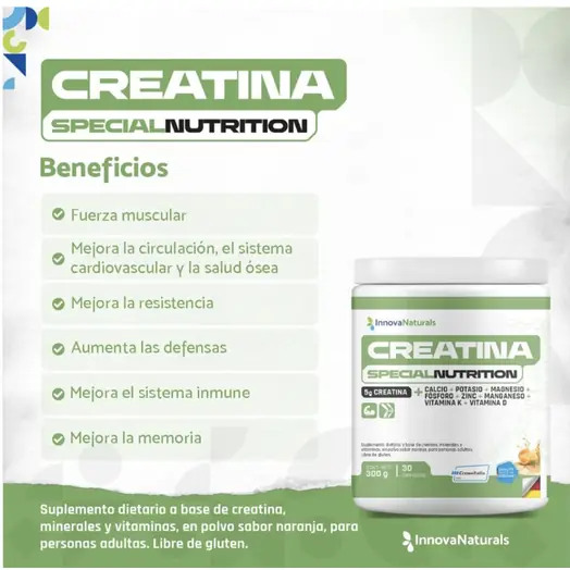 Creatina Special Nutrition - INNOVANATURALS
