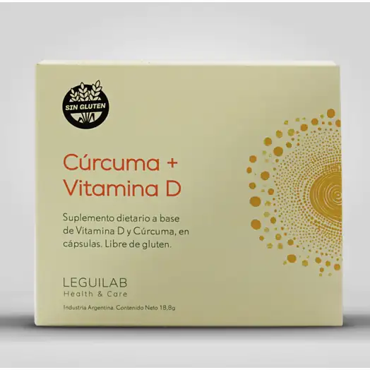 Cúrcuma + Vitamina D3 - LEGUILAB