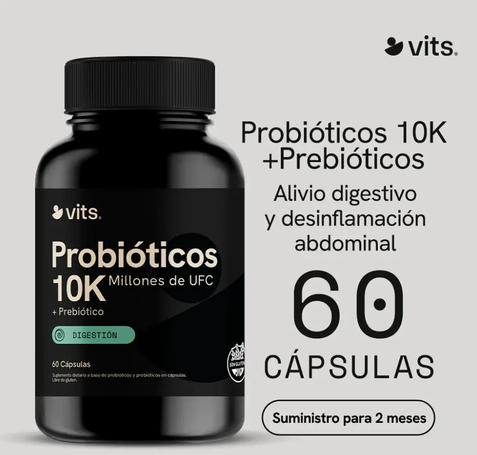 Probióticos 10K en Cápsulas