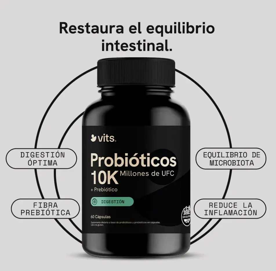 Probióticos 10K en Cápsulas