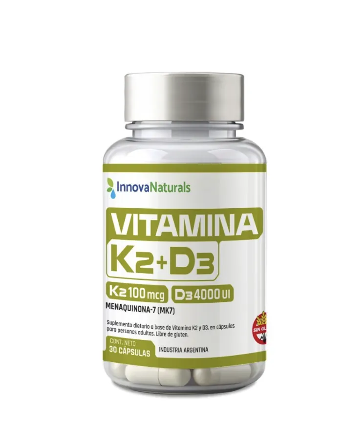 Vitamina K2 + D3 InnovaNaturals