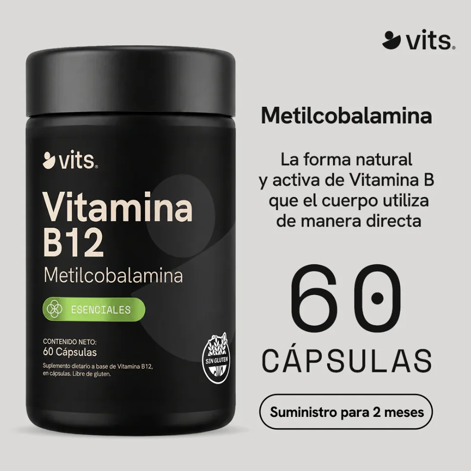 Vitamina B12 Metilcobalamina VITS  x 60