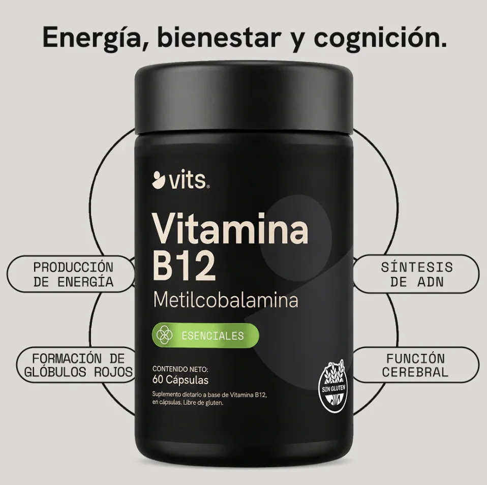 Vitamina B12 Metilcobalamina VITS  x 60