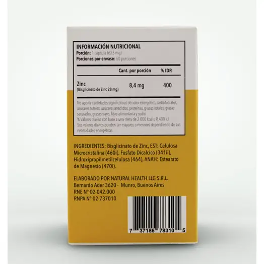 Bisglicinato de Zinc (x60 CAPS) - LEGUILAB